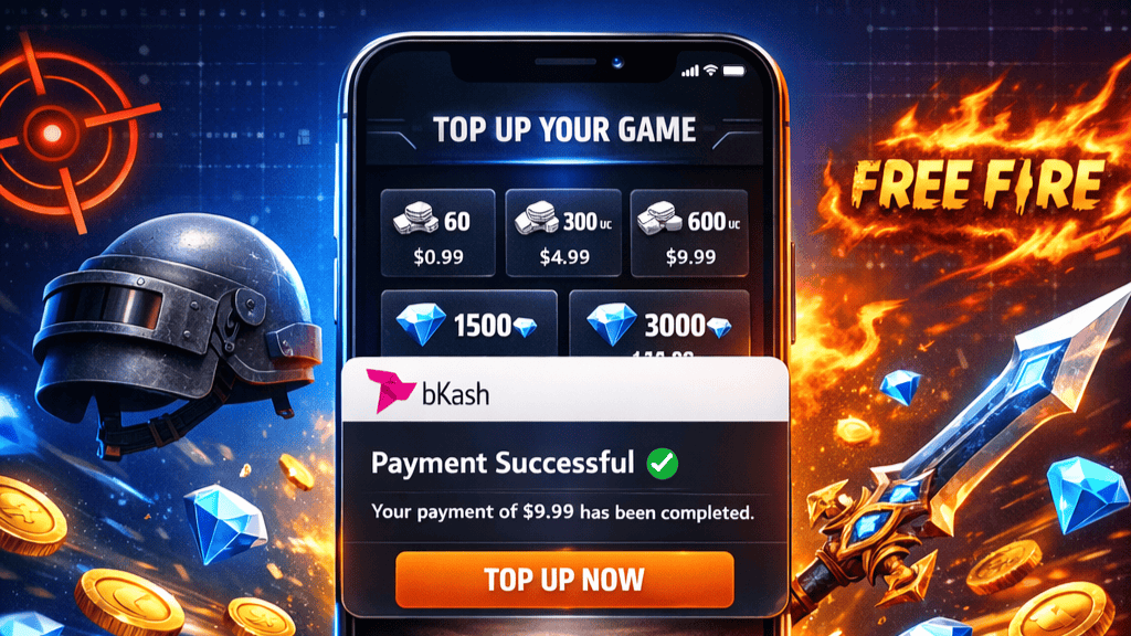 Best Game Top-Up Site in Bangladesh 2026 — Fast, Cheap & Trusted